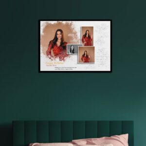 Birthday Photo Frame – 4 Photo Collage Design | CharmcGift