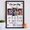Our Love Story Personalized Couple Frame